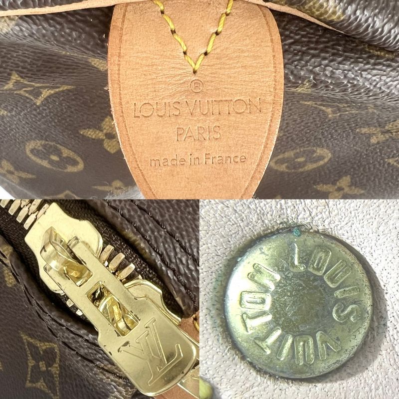 Louis Vuitton Boston Bag Unisex Keepall 60 Travel Bag Handbag Keepall Men Women