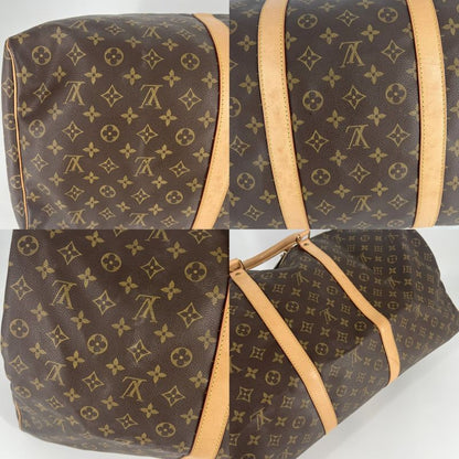 Louis Vuitton Boston Bag Unisex Keepall 60 Travel Bag Handbag Keepall Men Women
