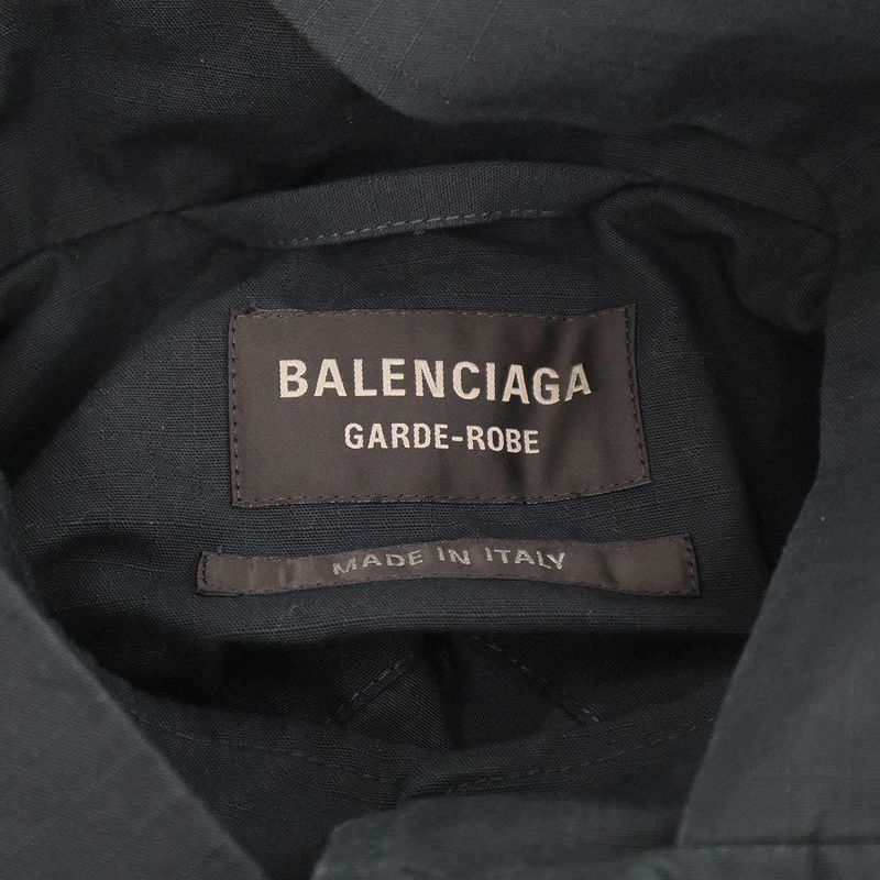 Balenciaga 25ss Cotton Ripstop Uniform Parka Ripstop Mountain Jacket 814436