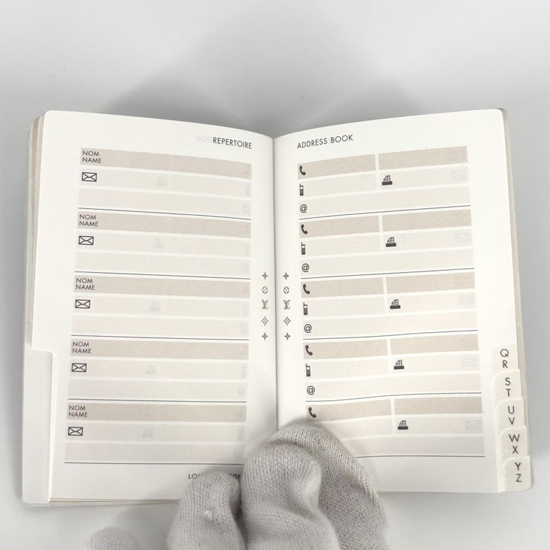 Louis Vuitton Notebook Cabas - Women's Carnet De Bal Agenda Address Book Small