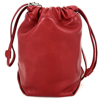 Saint Laurent Paris Shoulder Bag Women's Pouch Teddy Small Drawstring Crossbody