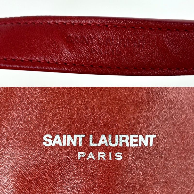Saint Laurent Paris Shoulder Bag Women's Pouch Teddy Small Drawstring Crossbody