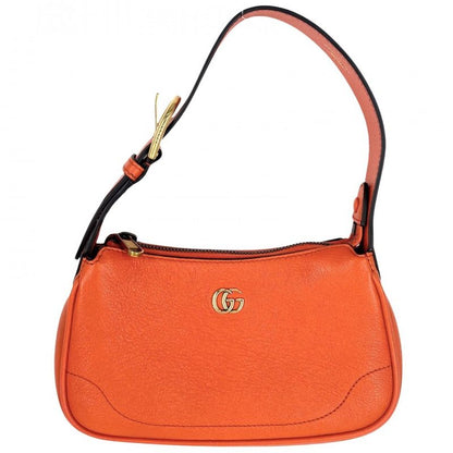 Gucci Handbag Women's GG Marmont Aphrodite Mini Bag Gucci 739076 Leather Orange