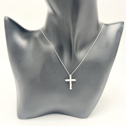 Tiffany & Co Necklace Ladies Cross Pendant Medium Accessory Jewelry Tiffany &