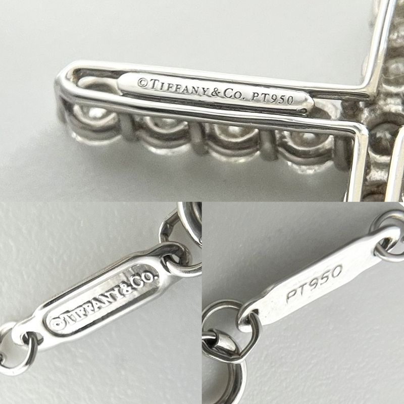 Tiffany & Co Necklace Ladies Cross Pendant Medium Accessory Jewelry Tiffany &