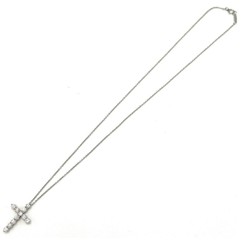 Tiffany & Co Necklace Ladies Cross Pendant Medium Accessory Jewelry Tiffany &