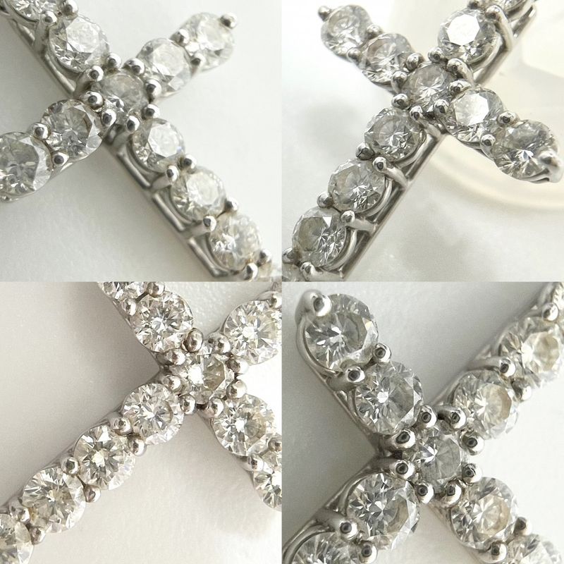 Tiffany & Co Necklace Ladies Cross Pendant Medium Accessory Jewelry Tiffany &