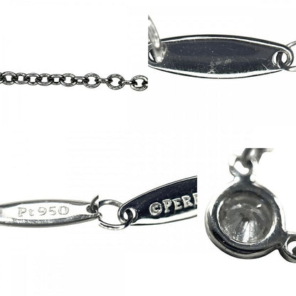 Tiffany & Co Necklace Ladies By-the-yard Single Diamond Pendant Jewelry