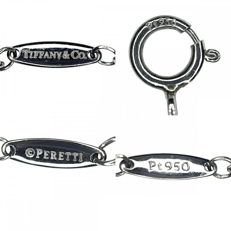 Tiffany & Co Necklace Ladies By-the-yard Single Diamond Pendant Jewelry