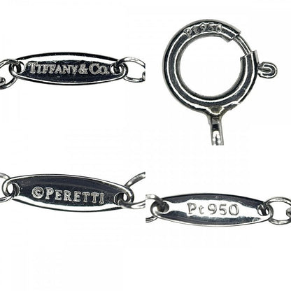 Tiffany & Co Necklace Ladies By-the-yard Single Diamond Pendant Jewelry