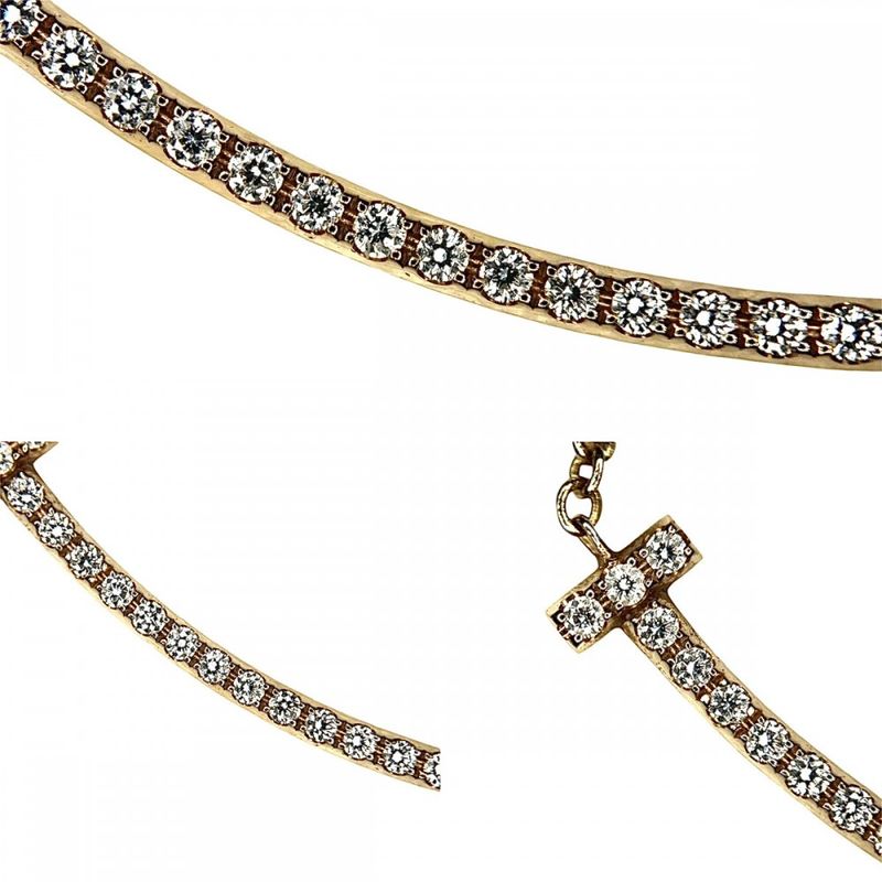 Tiffany & Co Necklace Ladies Tiffany & Cot Smile Pendant Small Jewelry Accessori