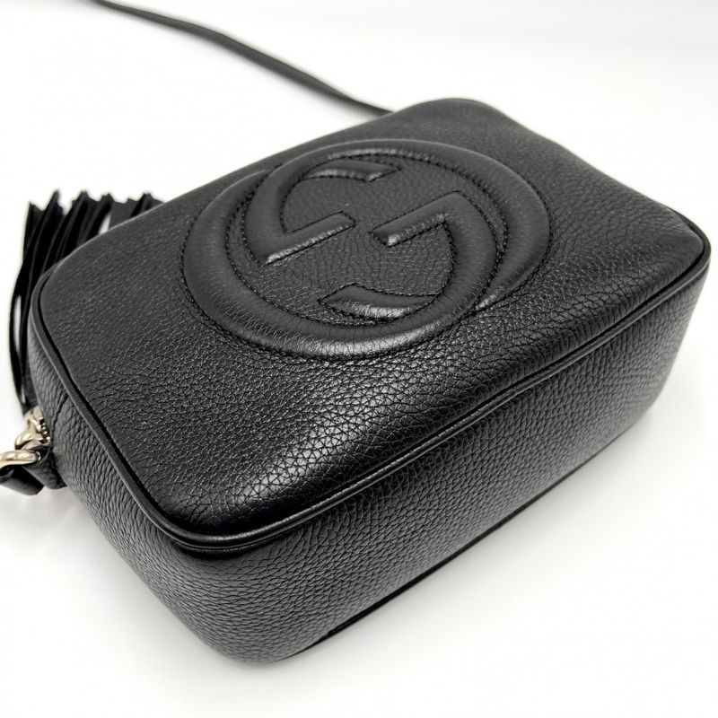 Gucci Shoulder Bag Women's Soho Small Disco Bag Interlocking G Tassel Shoulder