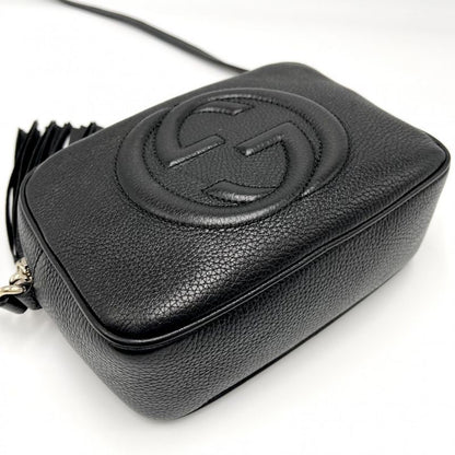 Gucci Shoulder Bag Women's Soho Small Disco Bag Interlocking G Tassel Shoulder
