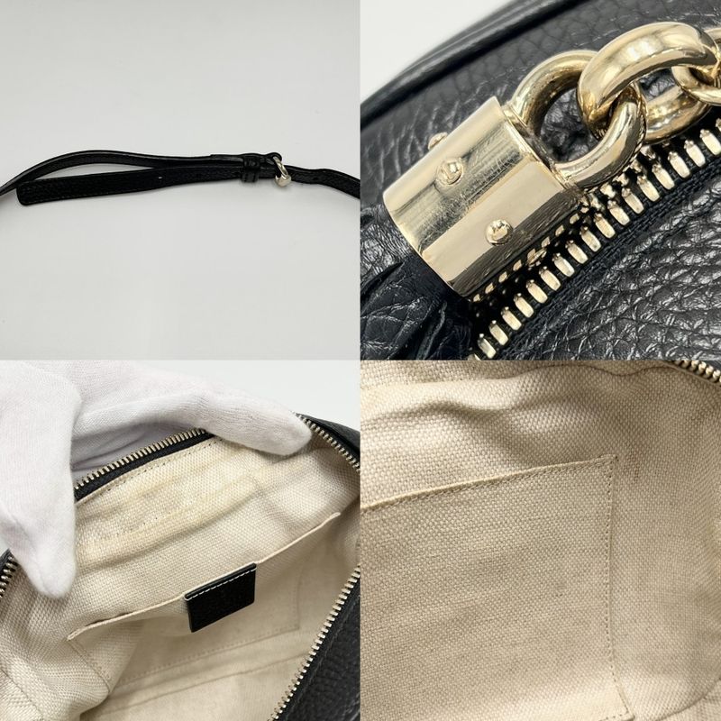 Gucci Shoulder Bag Women's Soho Small Disco Bag Interlocking G Tassel Shoulder