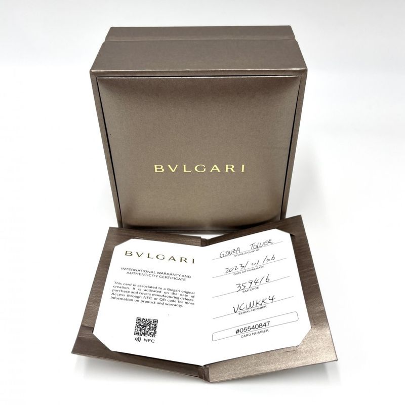 Bulgari Bangle Unisex Serpenti Viper Bracelet Accessories Jewelry 18k YG 750 M