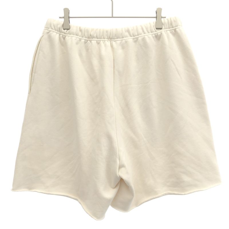 Celine Logo Embroidered Sweatshorts 2z063670q.01cb Ivory XL