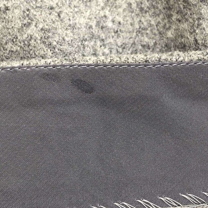 Celine by Phoebe Philo Celine Phoebe Philo 2-Tuck Melton Wool Wide Trouser