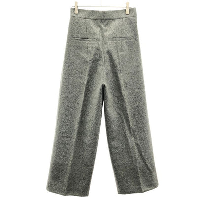 Celine by Phoebe Philo Celine Phoebe Philo 2-Tuck Melton Wool Wide Trouser