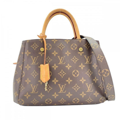 Louis Vuitton 2WAY Ladies Montaigne BB Handbag Shoulder Bag Shoulder Louis
