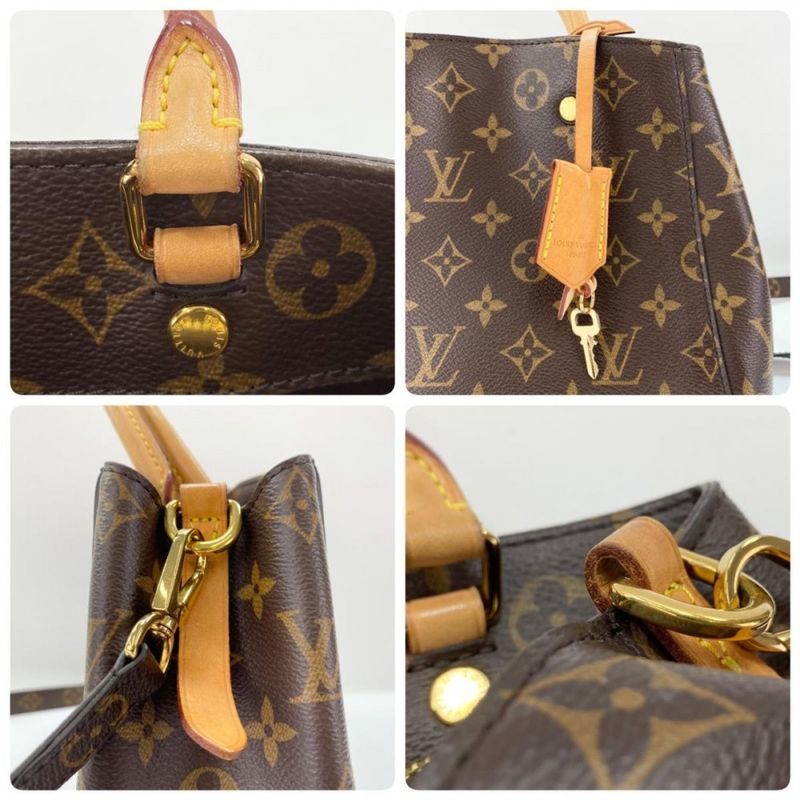 Louis Vuitton 2WAY Ladies Montaigne BB Handbag Shoulder Bag Shoulder Louis