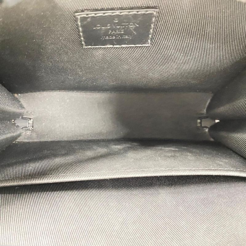 Louis Vuitton 2WAY Men's Monogram/taurillon Handle Soft Trunk Handbag Shoulder