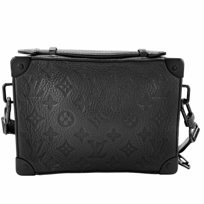 Louis Vuitton 2WAY Men's Monogram/taurillon Handle Soft Trunk Handbag Shoulder