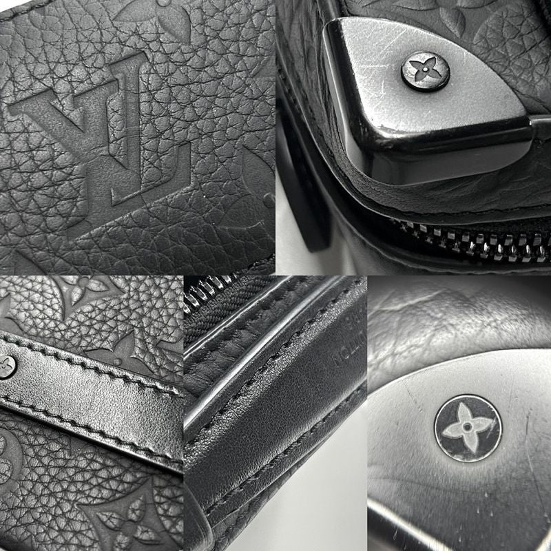 Louis Vuitton 2WAY Men's Monogram/taurillon Handle Soft Trunk Handbag Shoulder