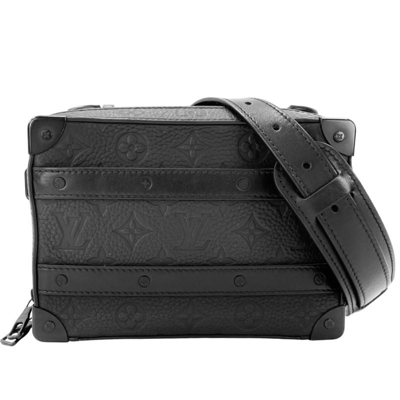 Louis Vuitton 2WAY Men's Monogram/taurillon Handle Soft Trunk Handbag Shoulder