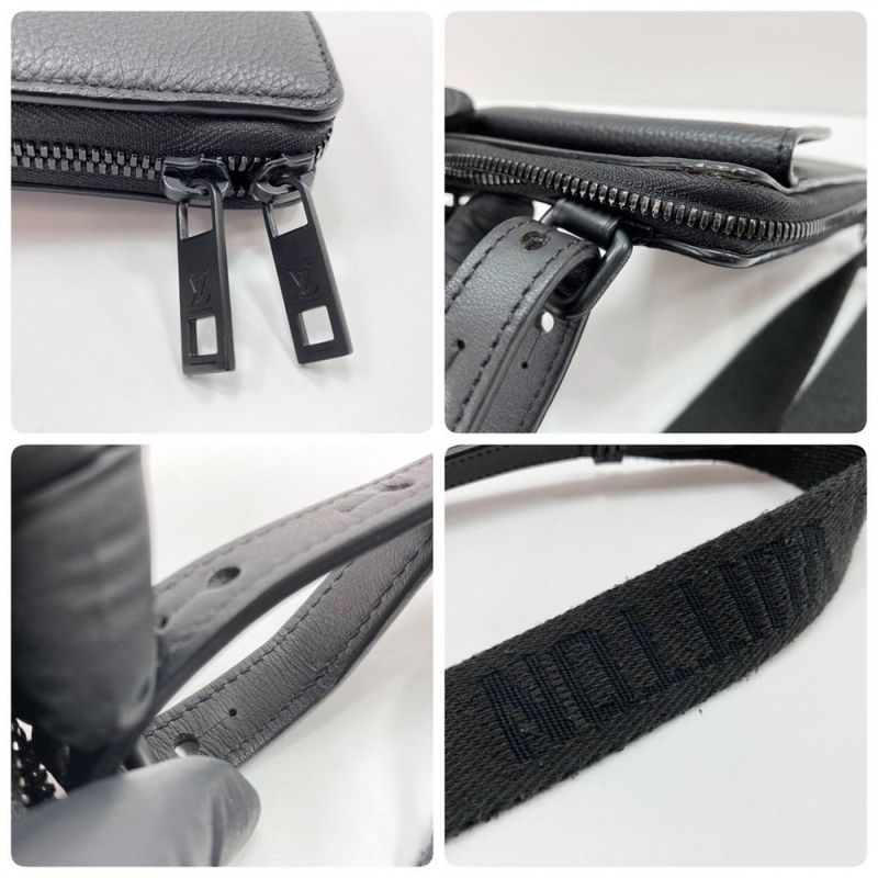 Louis Vuitton Shoulder Bag Men's LV Aerogram Phone Pouch Phone Shoulder Pouch