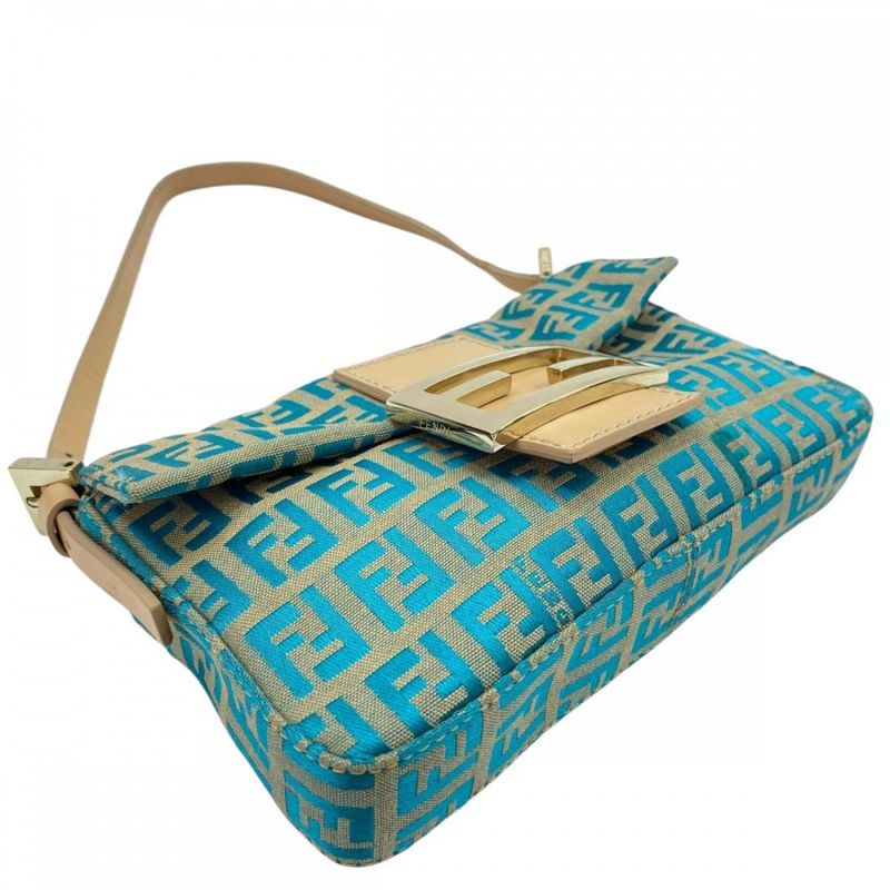 Fendi Shoulder Bag Women Zucchino Mini Mamma Bucket One Shoulder Bag Handbag