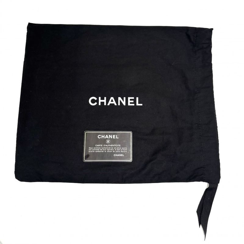 Chanel Clutch Bag Women Deauville Coco Mark Second Bag Chanel Leather Black