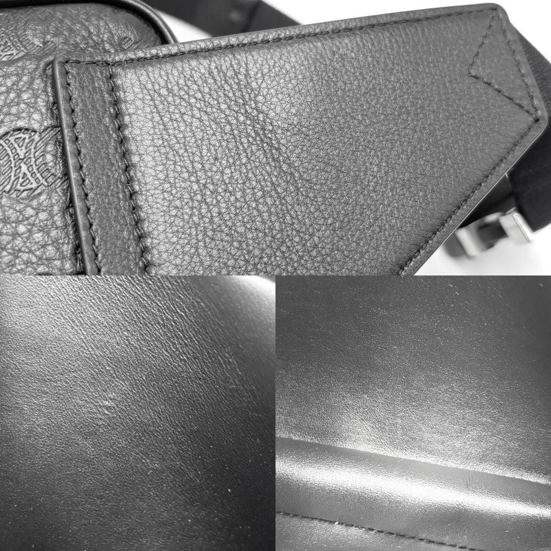 Celine Body Bag Men Triomphe Belt Bag Waist Bag Celine 116163fs4.38si Leather