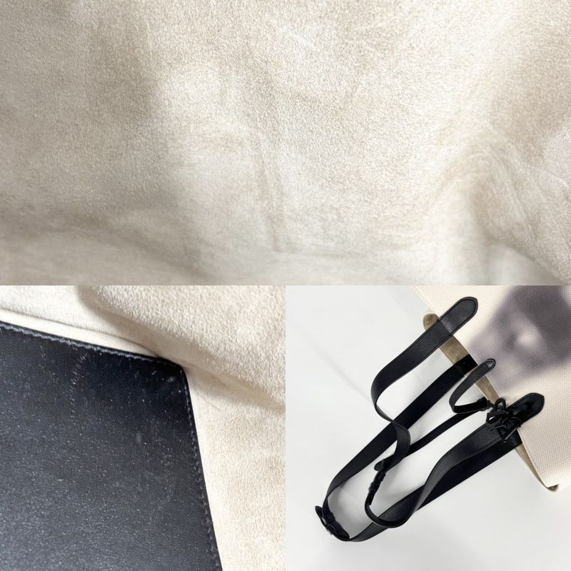 Christian Dior Tote Bag Women's Toujours Large Handbag Eiffel Tower Shoulder