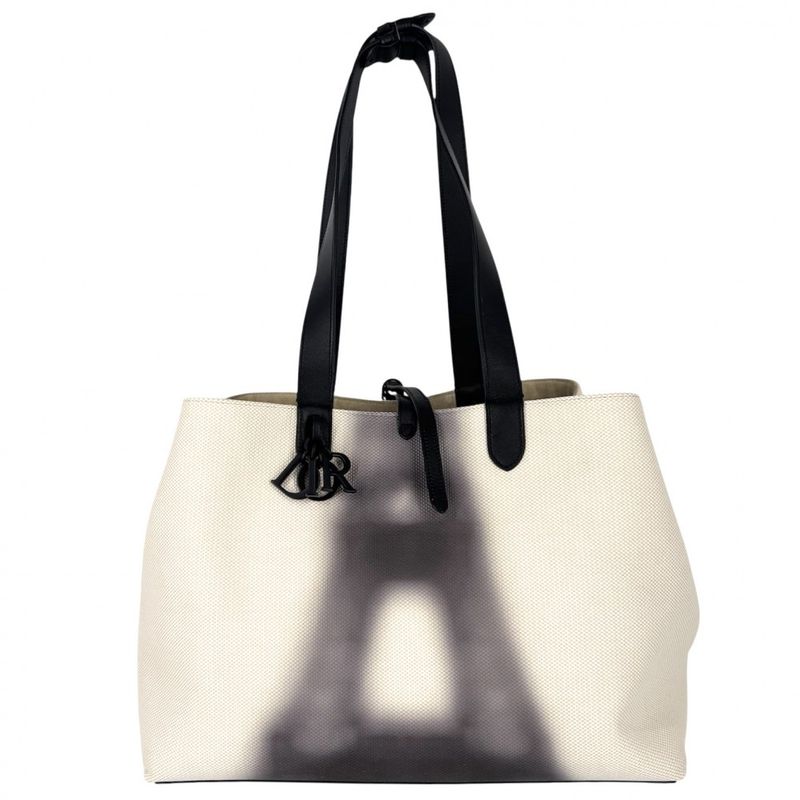 Christian Dior Tote Bag Women's Toujours Large Handbag Eiffel Tower Shoulder