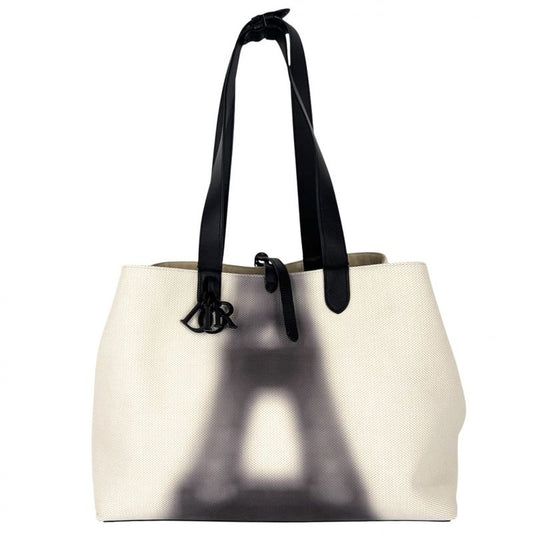 Christian Dior Tote Bag Women's Toujours Large Handbag Eiffel Tower Shoulder