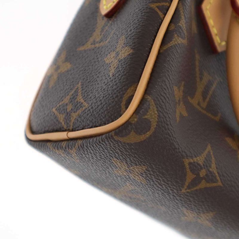 Louis Vuitton Monogram Nano Speedy 2way Hand Shoulder Bag Nano Speedy Shoulder