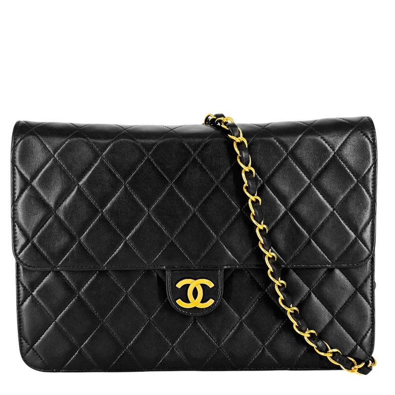 Chanel Shoulder Bag Women Shoulder Crossbody Matelasse 25 Push Lock Coco Mark