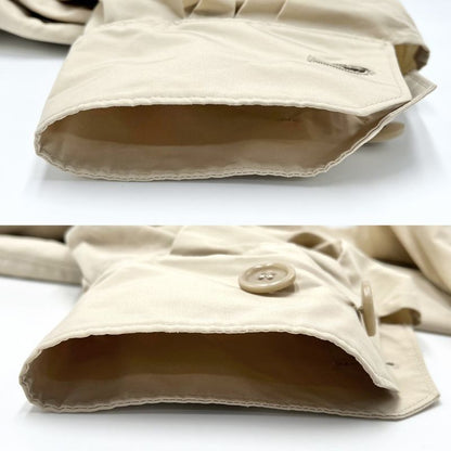 Prada Trench Coat Women's Puff Sleeve Outerwear Jacket Long Coat Apparel