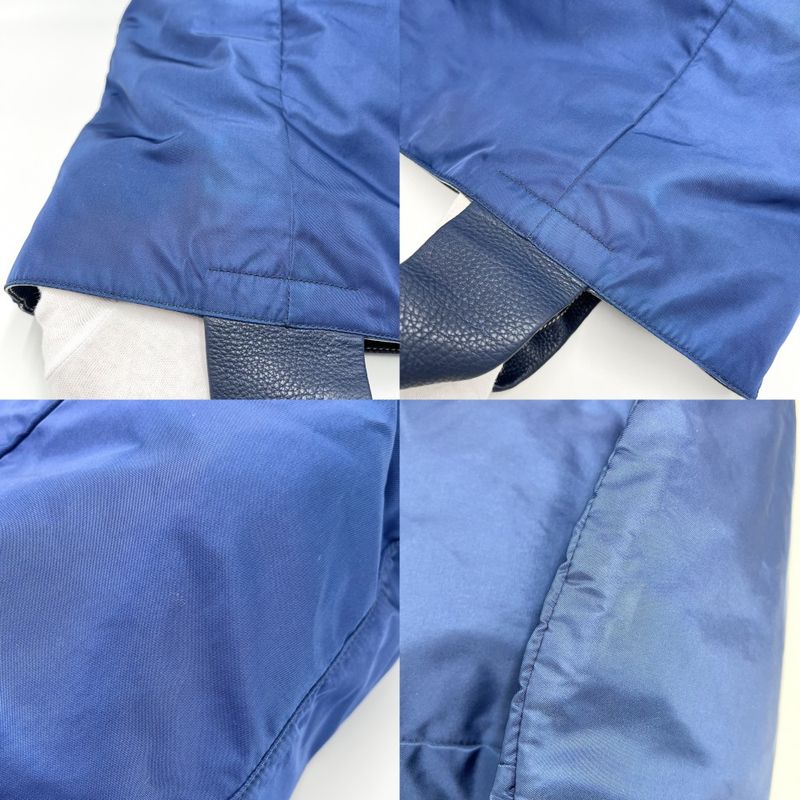 Prada 2WAY Men's Triangle Logo Tote Bag Shoulder Bag Shoulder Crossbody Prada