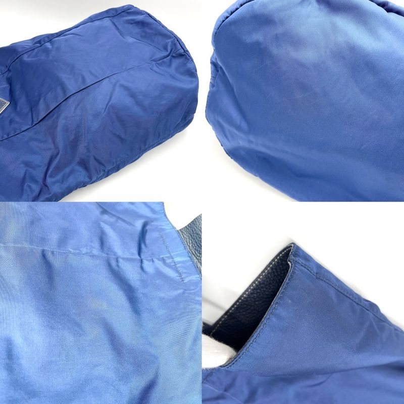 Prada 2WAY Men's Triangle Logo Tote Bag Shoulder Bag Shoulder Crossbody Prada