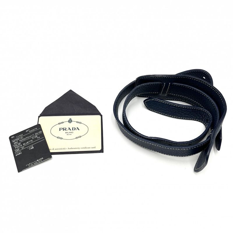 Prada 2WAY Men's Triangle Logo Tote Bag Shoulder Bag Shoulder Crossbody Prada