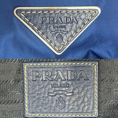Prada 2WAY Men's Triangle Logo Tote Bag Shoulder Bag Shoulder Crossbody Prada