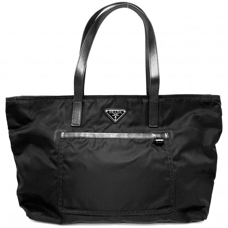Prada Tote Women Triangle Logo Handbag Shoulder Prada Br4339 Nylon Leather