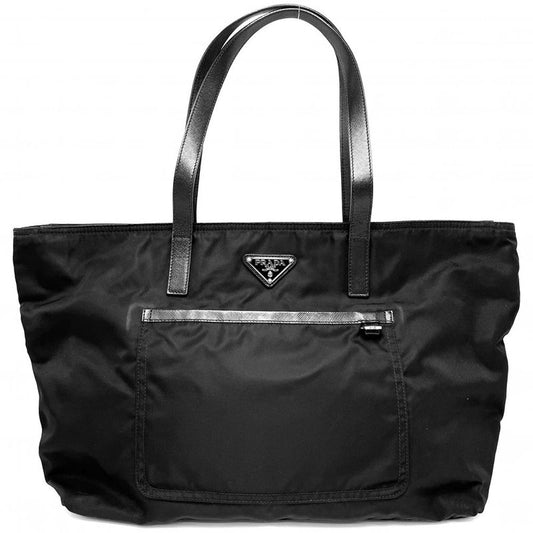 Prada Tote Women Triangle Logo Handbag Shoulder Prada Br4339 Nylon Leather