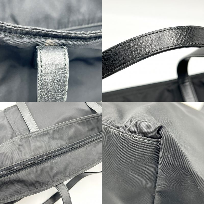 Prada Tote Women Triangle Logo Handbag Shoulder Prada Br4339 Nylon Leather