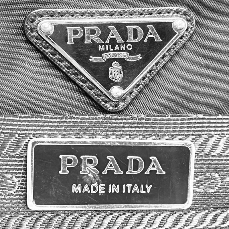 Prada Tote Women Triangle Logo Handbag Shoulder Prada Br4339 Nylon Leather