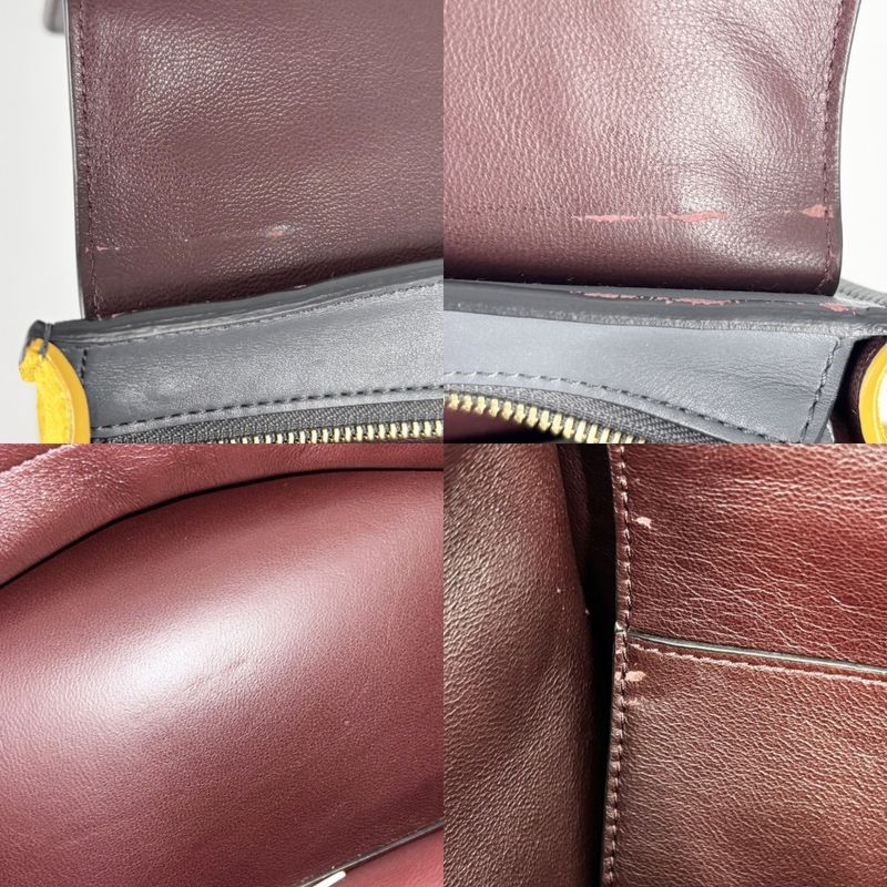 Celine 2WAY Ladies Trapeze Medium Handbag Shoulder Bag Crossbody Multicolor