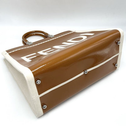 Fendi 2WAY Women's Sunshine Medium Shopper Handbag Tote Bag Shoulder Bag Fendi