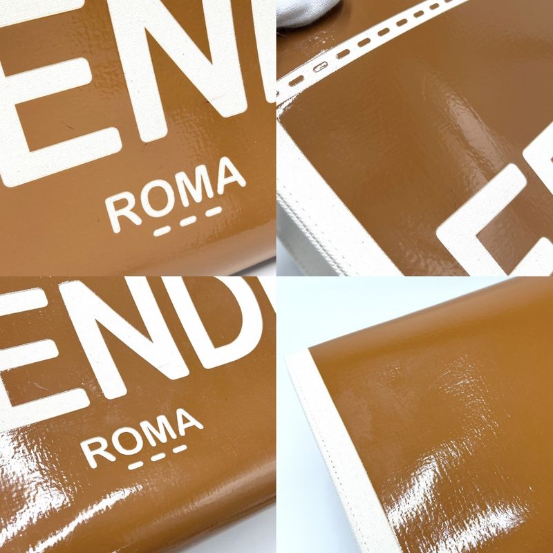 Fendi 2WAY Women's Sunshine Medium Shopper Handbag Tote Bag Shoulder Bag Fendi