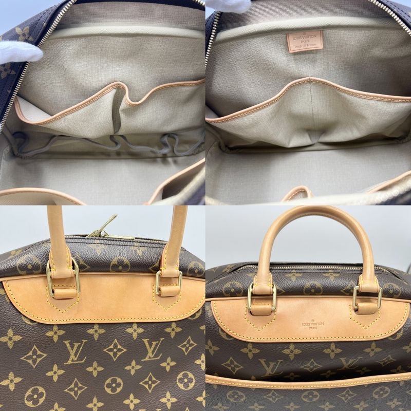 Louis Vuitton Handbags Women Deauville Mini Boston Bag Beau Ring Bag Louis